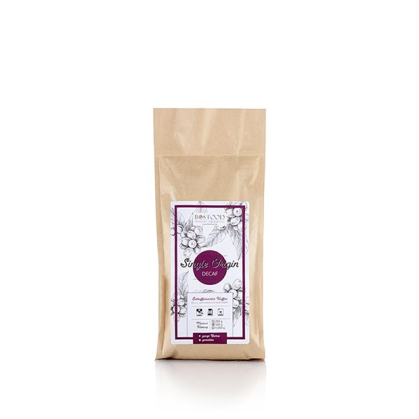 Bos Food - BOS FOOD - Single Origin Kaffee - Decaf entkoffeiniert ganze Bohne