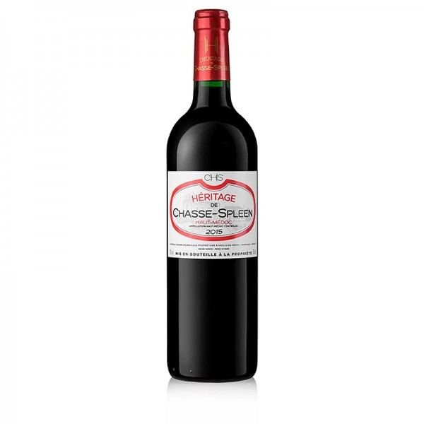 Heritage de Chasse-Spleen - 2015er Heritage de Chasse-Spleen trocken Haut-Medoc 13% vol.