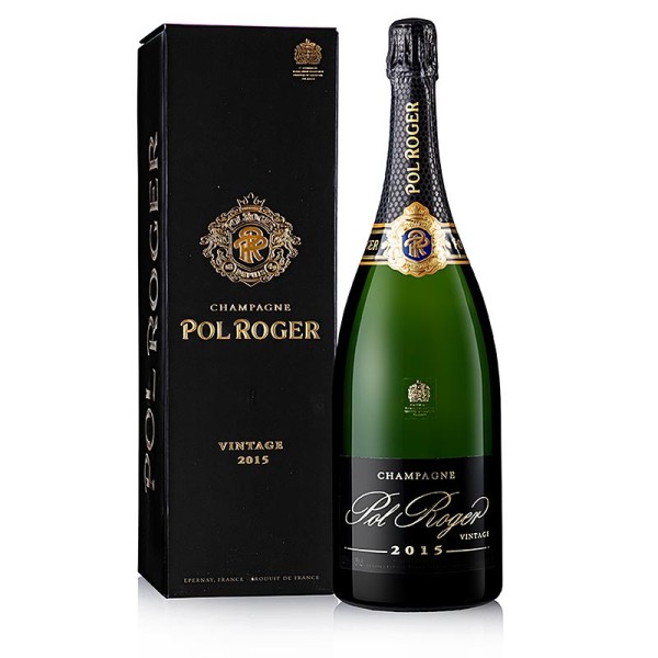 Pol Roger - Champagner Pol Roger 2015er Vintage brut 12% vol. Magnum 94 PP