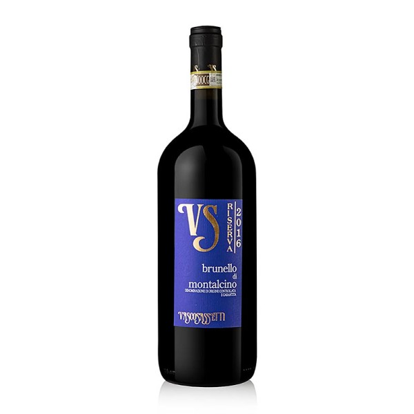 Vasco Sassetti - 2016er Brunello di Montalcino RISERVA 14.5% vol. Magnum Vasco Sassetti