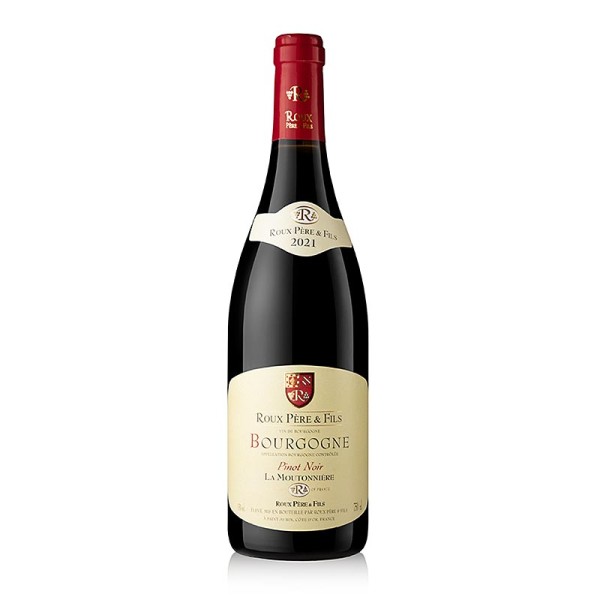 Roux Pere & Fils - 2021er Bourgogne Pinot Noir La Moutonniere trocken 13% vol. Roux