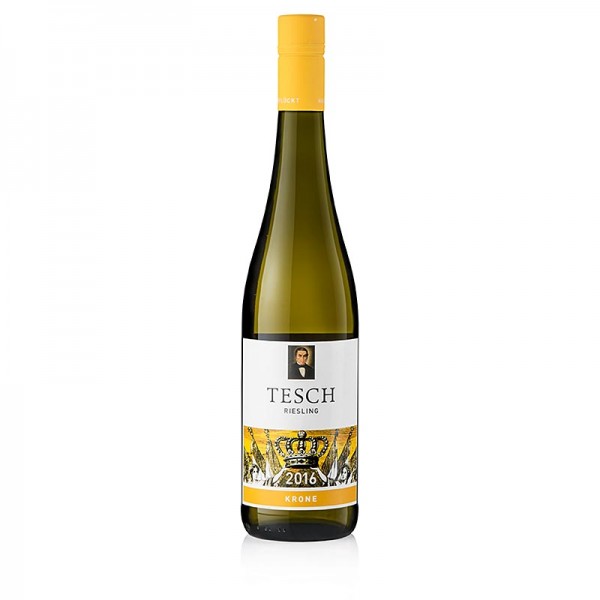 Tesch - 2016er Krone Riesling trocken 12.5% vol. Tesch (gelbe Kapsel)