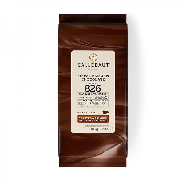 Callebaut - Vollmilch für Pralinen Block 31% Kakao