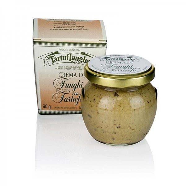 Tartuflanghe - TARTUFLANGHE Steinpilz-Paste mit Bianchetto- und Sommertrüffel