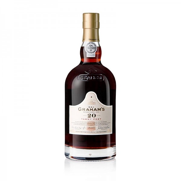 Graham's - Graham´s - 20 Years old Tawny Port Portwein 20% vol. Präsentverpackung