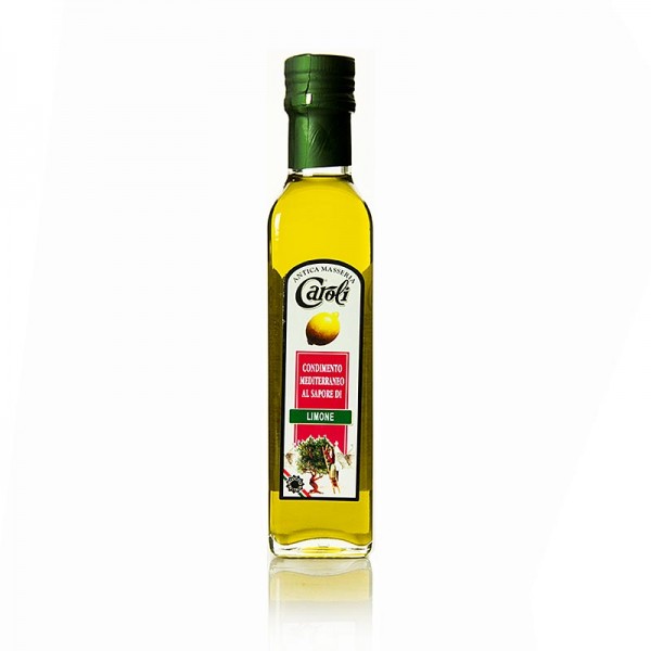 Caroli - Natives Olivenöl Extra Caroli mit Zitrone aromatisiert