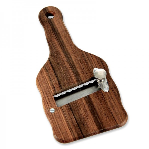 Deli-Vinos Kitchen Accessories - Trüffel-Hobel Holz gewellte Klinge