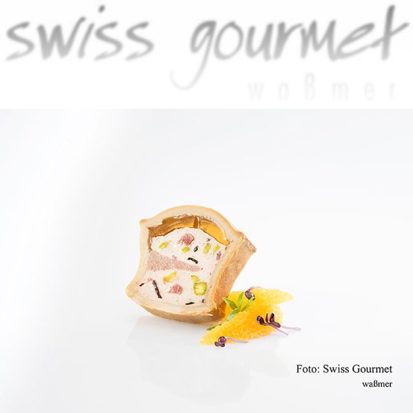 Swiss Gourmet - Pâté Napoleon vom Schwein mit Leber im Teigmantel TK