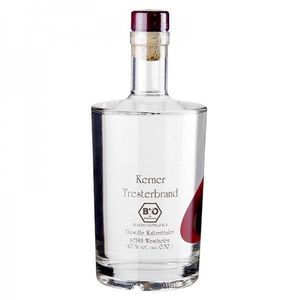 Kaltenthaler - Kaltenthaler Tresterbrand Kernerrebe 40% vol. BIO