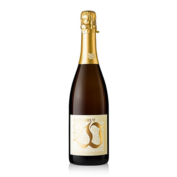 von Winning - Rosé Sekt Spätbugunder Chardonnay brut 12% vol. von Winning