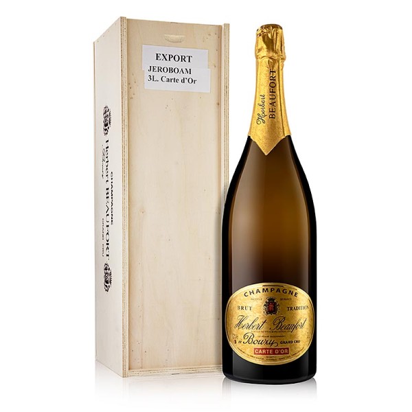 Herbert Beaufort - Champagner H.Beaufort Carte d´Or Grand Cru brut 12% vol. Doppelmagnum