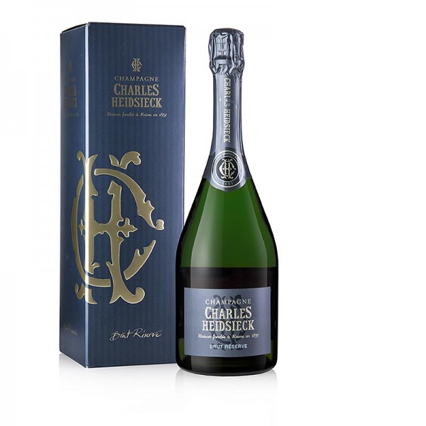 Charles Heidsieck - Champagner Charles Heidsieck Réserve brut 12% vol. in Geschenkverpackung