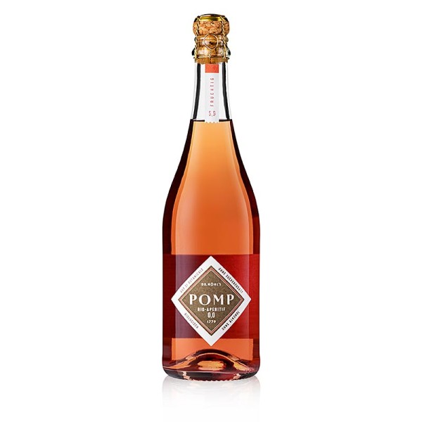 Pomp - Pomp Grande Cuvée rosé Fruchtsecco alkoholfrei, BIO