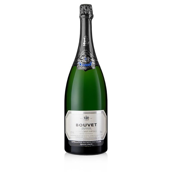 Bouvet - 2018er Saphir Blanc Saumur Cremant de Loire brut 12.5% vol. Bouvet Magnum
