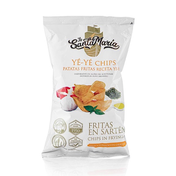 La Santamaria - Kartoffelchips Aperitivo Receta Ye-Ye gewürzt La Santamaria