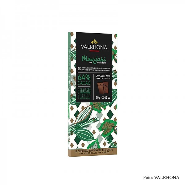 Valrhona - Manjari - Bitterschokolade 64% Kakao Madagaskar