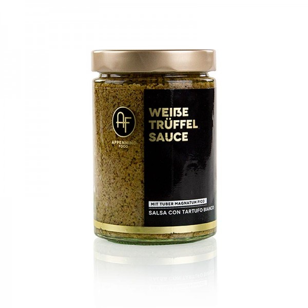 Appennino - Trüffelsauce (SALSA Tartufata) mit weißen Trüffeln (Tuber magnatum) Appennino