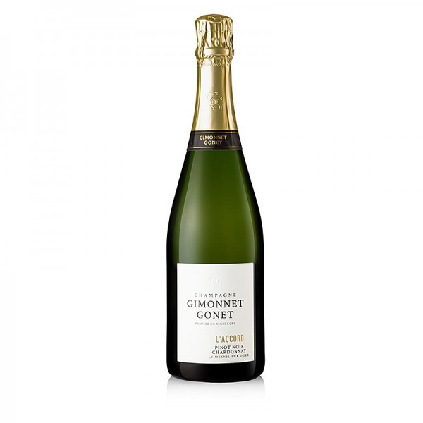 Gimonnet Gonet - Champagner Gimonnet Gonet l´Accord brut 12% vol.