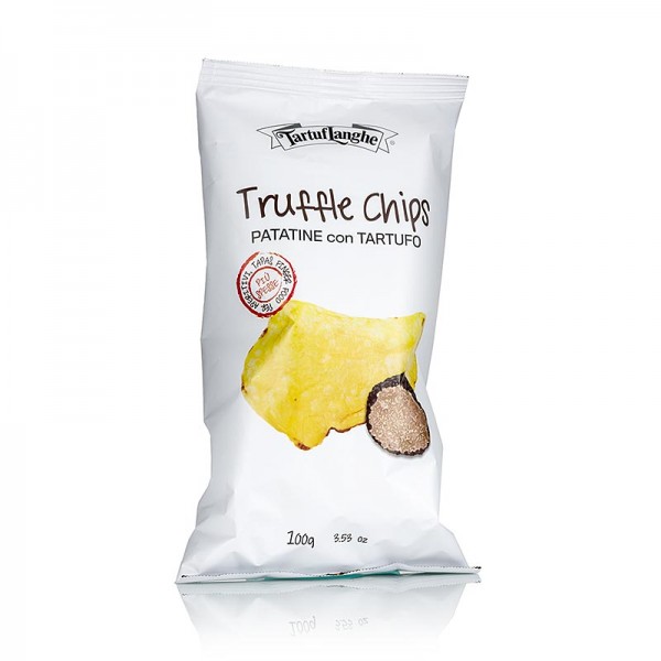 Tartuflanghe - TARTUFLANGHE Trüffel Chips Kartoffelchips m. Sommertrüffel (tuber aestivum)