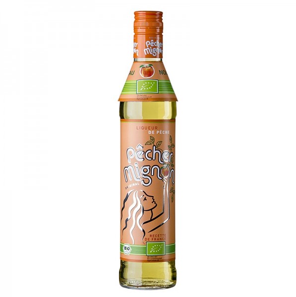Pecher Mignon - Pecher Mignon Pfirsich Likör 15% vol. BIO