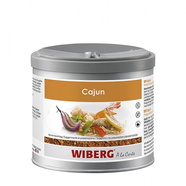 Wiberg - Cajun Kreolische Gewürzzubereitung für französisch inspirierte Lousianaküche