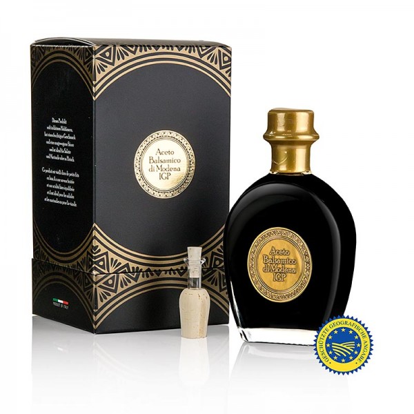 Fondo Montebello - Aceto Balsamico di Modena g.g.A. aus dem Wacholderfass schwarze Schatulle