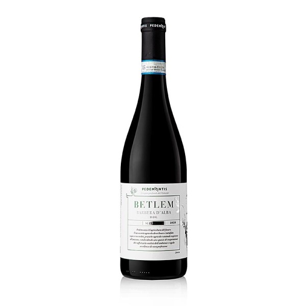 Pedemontis - 2020er BETLEM Barbera d´Alba Sup. trocken 15% vol. Pedemontis