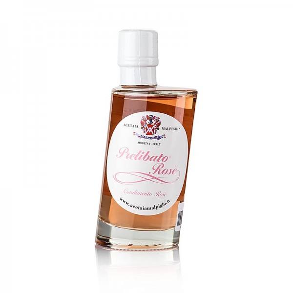 Malpighi - Balsamico Prelibato Rosé Condimento mit Rosenaroma 5 Jahre Malpighi