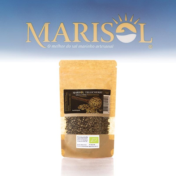 Marisol - Tellicherry Pfeffer grob geschrotet Nachfüllpack für Keramik Marisol,BIO