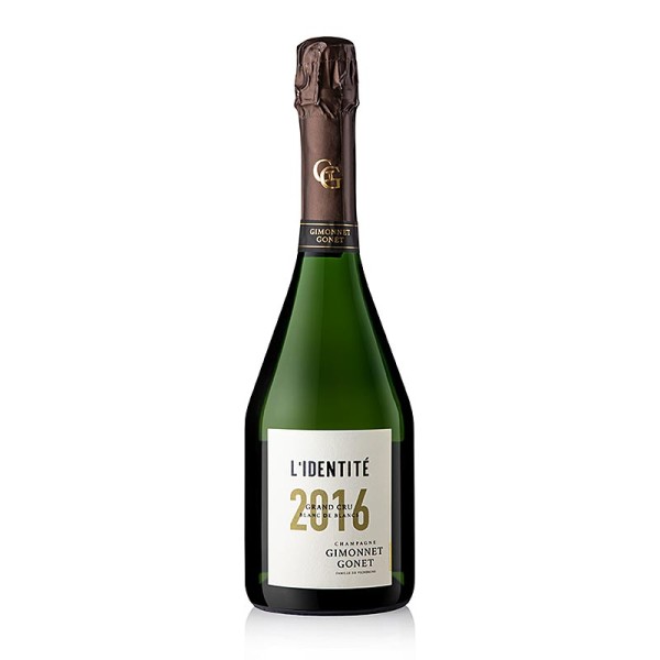 Gimonnet Gonet - Champagner Gimonnet Gonet 2016er Identité Blanc de Blanc Grand Cru Extra brut