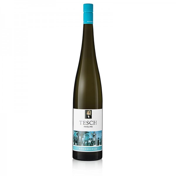 Tesch - 2015er Königsschild Riesling trocken 12.5% vol. Tesch (blaue Kapsel)