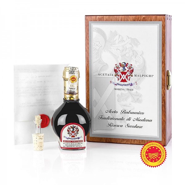 Malpighi - Aceto Balsamico Tradizionale DOP/g.U. Riserva Secolare 100 Jahre Malpighi