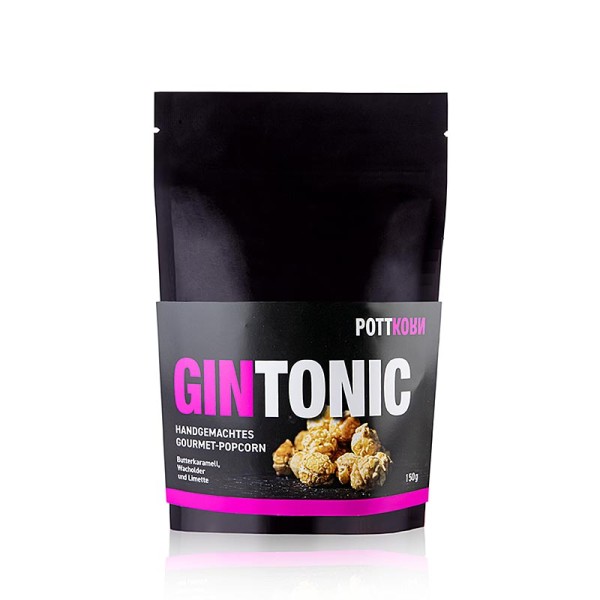 Pottkorn - Pottkorn - GinTonic? Popcorn mit Butterkaramell Wacholder & Limette