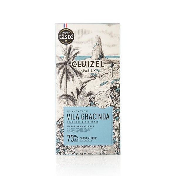 Michel Cluizel - Plantagenschokoladentafel Vila Gracinda 73% Bitter Michel Cluizel BIO