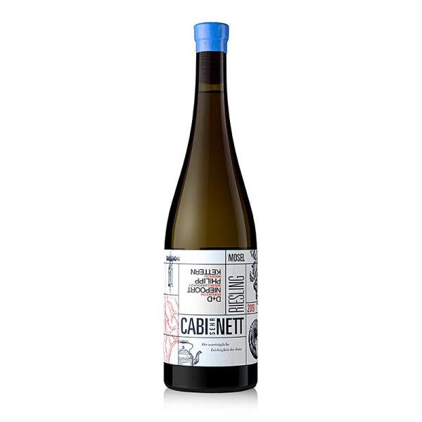 Fio Wein - 2019er Cabi Sehr Nett Riesling Kabinett süß 7.5% vol. Fio Wein