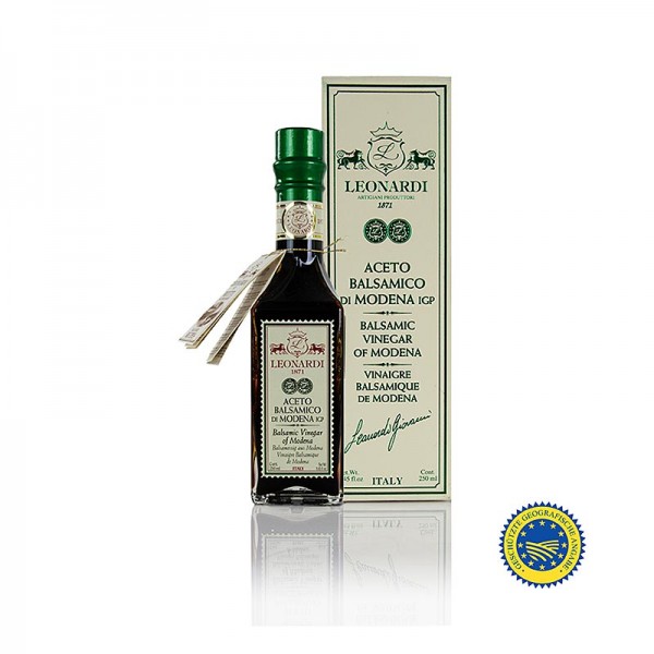 Leonardi - Leonardi - Aceto Balsamico di Modena IGP/g.g.A. Francobollo 4 Jahre