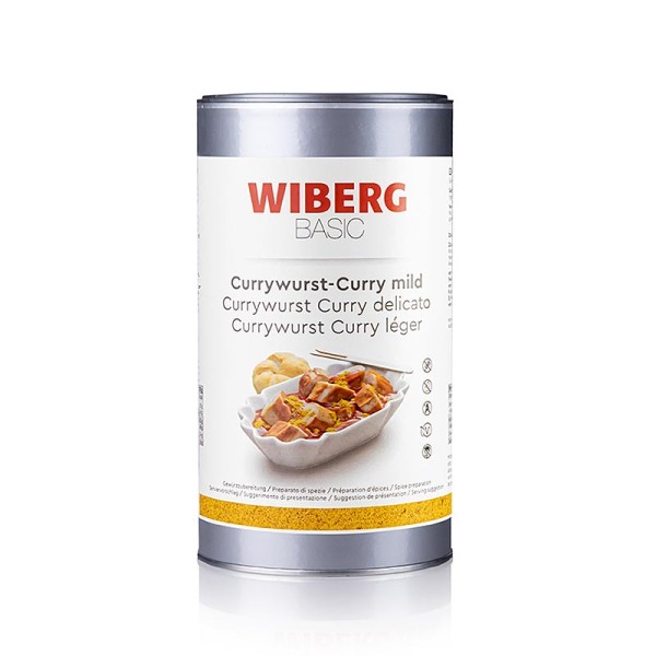 Wiberg - BASIC Currywurst Curry mild Gewürzmischung