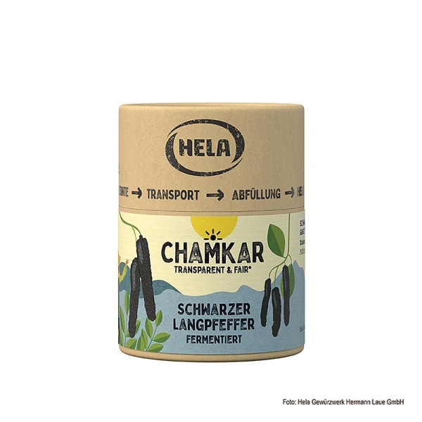 Hela - HELA Chamkar - Schwarzer Langpfeffer fermentiert getrocknet