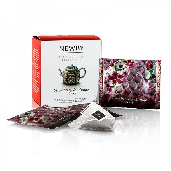 Newby Tea - Newby Tea Strawberry & Mango Infusion Früchtetee
