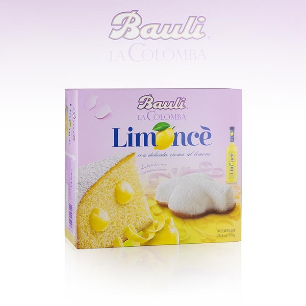 Bauli - Colomba Lemoncè mit Zitronencreme Kuchen Bauli (Ostern)