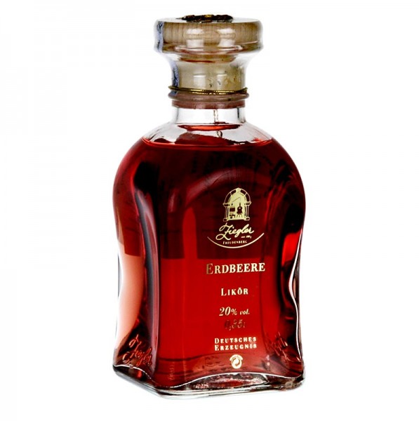 Ziegler Edelbrand - Erdbeer Likör 20% vol. Ziegler