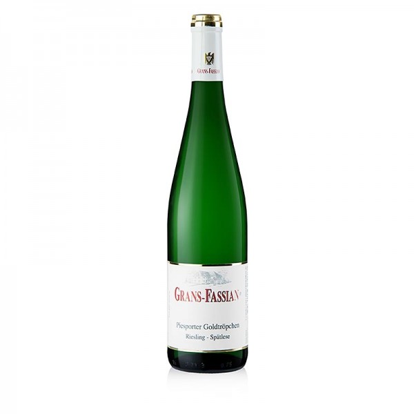 Grans-Fassian - 2005er Piesporter Goldtröpfchen Riesling Spätlese süß 8% vol. Grans-Fassian