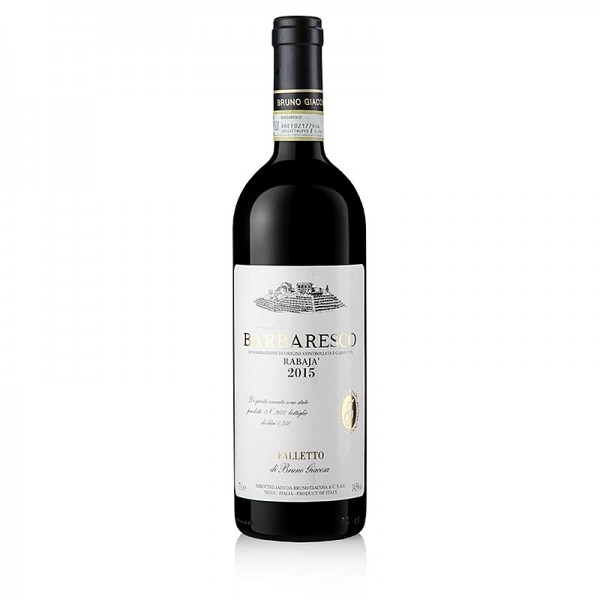 Bruno Giacosa - 2015er Barbaresco Rabaja trocken 14.5% vol. Bruno Giacosa