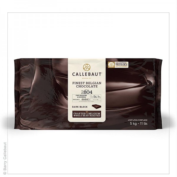 Callebaut - Zartbitterschokolade Block dünnfließend 54% Kakao