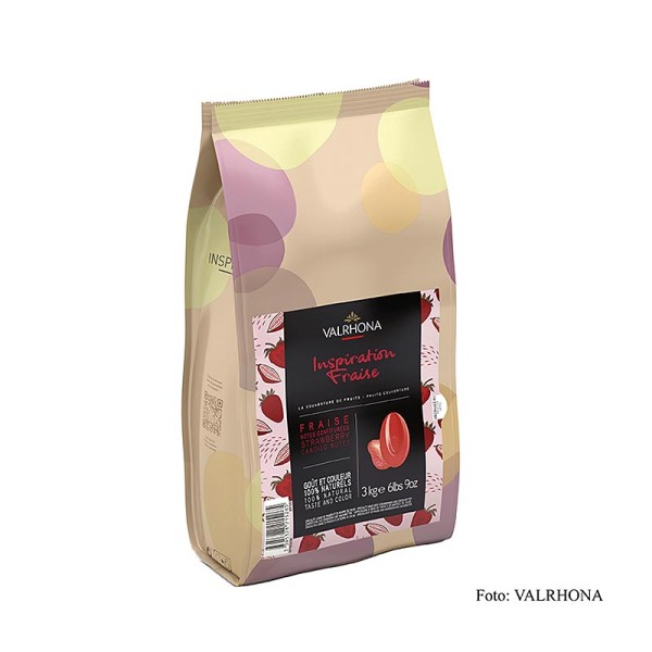 Valrhona - Inspiration Erdbeere - Erdbeerspezialität mit Kakaobutter