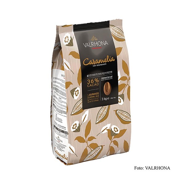 Valrhona - Caramelia Karamel-Vollmilch Couverture Callets 36% Kakao