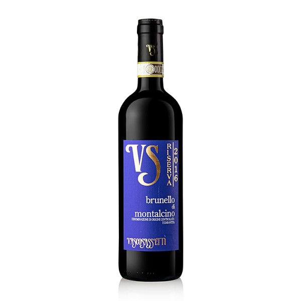 Vasco Sassetti - 2016er Brunello di Montalcino RISERVA trocken 14.5% vol. Vasco Sassetti