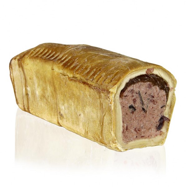 Swiss Gourmet - Pâté vom Hirsch Farce vom Hirsch mit Stücken und Nüssen TK