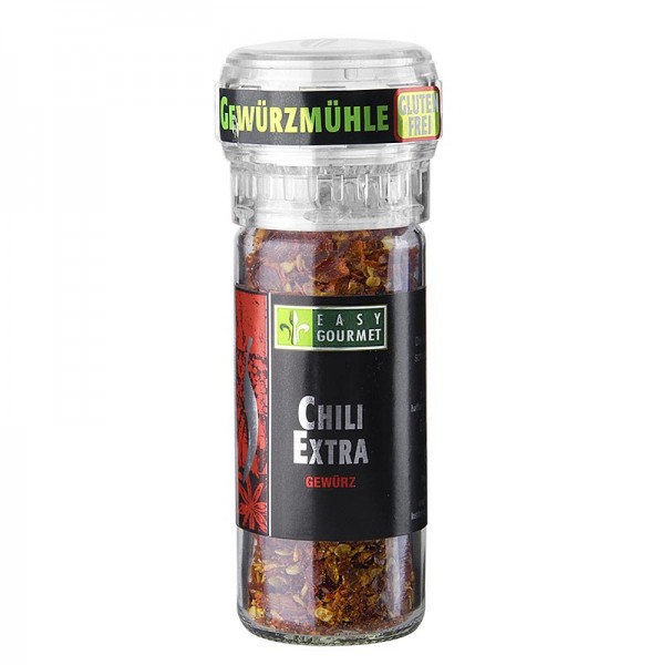 Easy Gourmet - Gourmet-Gewürzmühle Chili Extra scharf Easy Gourmet