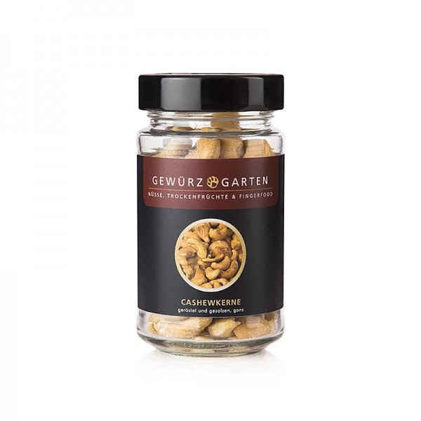 Gewürzgarten Selection - Gewürzgarten Cashewkerne ganz geröstet gesalzen